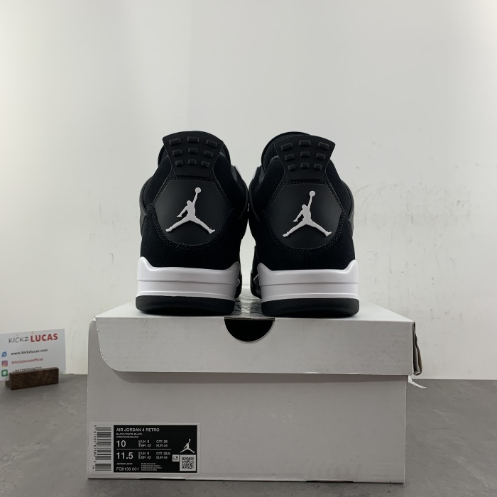 Air Jordan 4 Retro WHITE THUNDER FQ8138-001