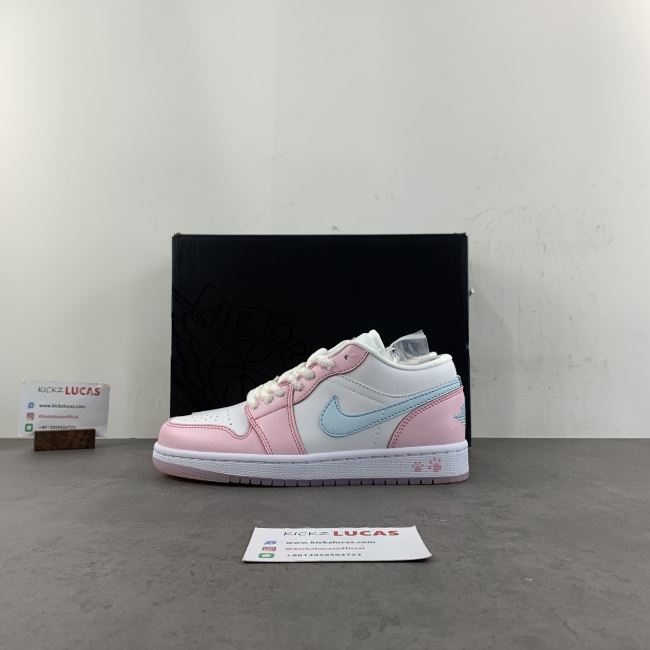 Air Jordan 1 Low SE Paw Print Pink Foam HM3706-141