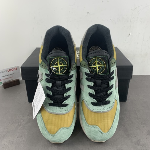 New Balance 574 Legacy Stone Island Light Green  U574LGTN