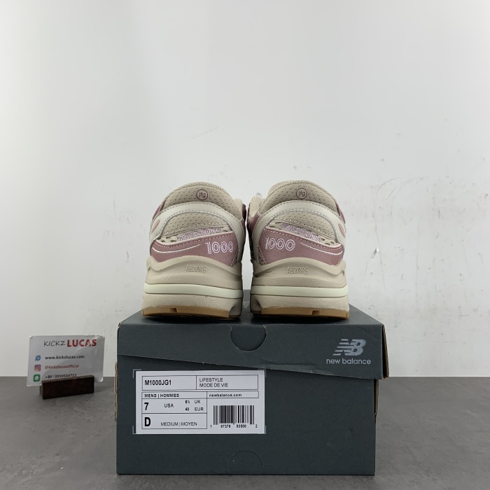 New Balance 1000 Joe Freshgoods When Things Were Pure Pink Mink  M1000JG1