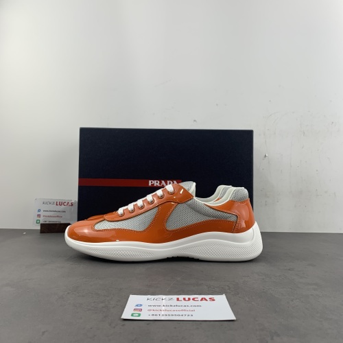 Men Women P*rada Top Sneaker Low RR20240606-3