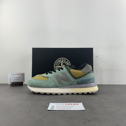 New Balance 574 Legacy Stone Island Light Green  U574LGTN