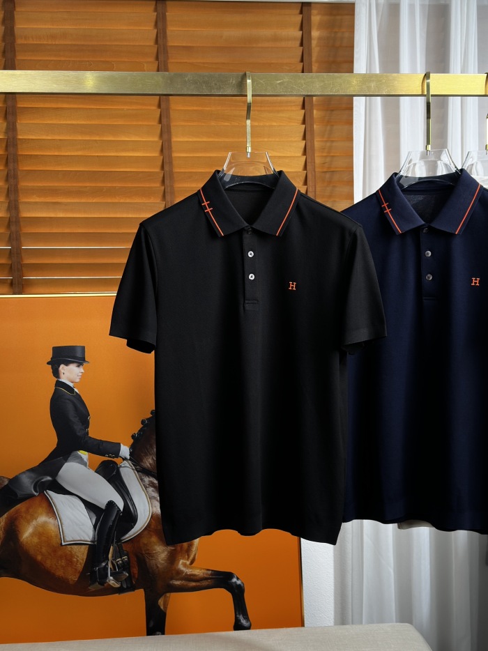 H*ermes  T-shirt&Polo Top Quality D17 20240820-32