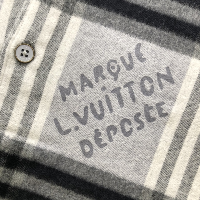 L*ouis V*uitton  shirt Top Quality D17 20240821-67