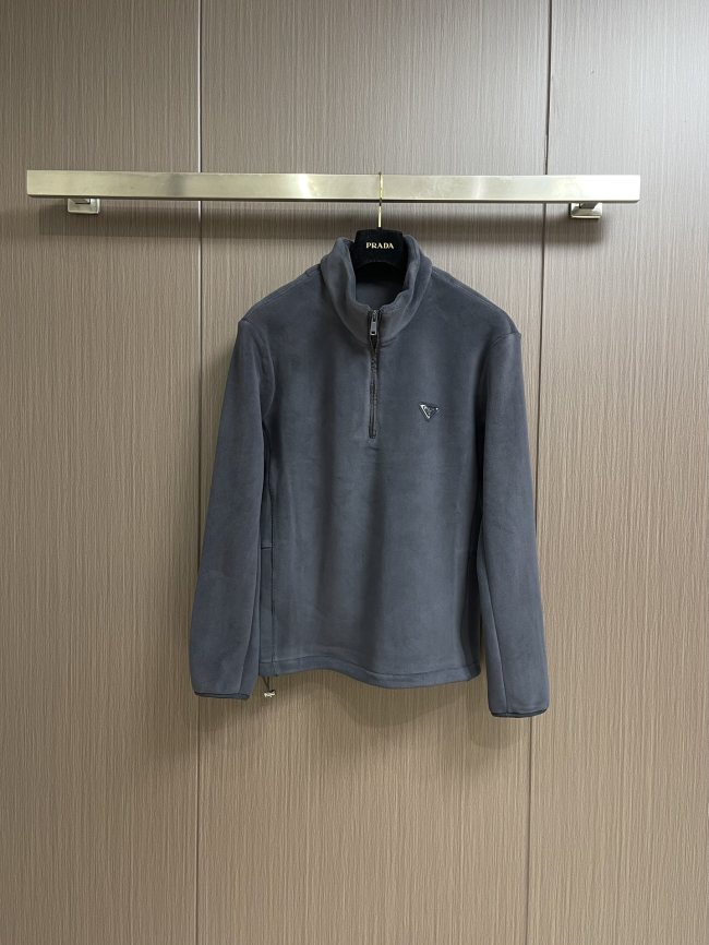 P*rada  Coat Top Quality D17 20240821-19
