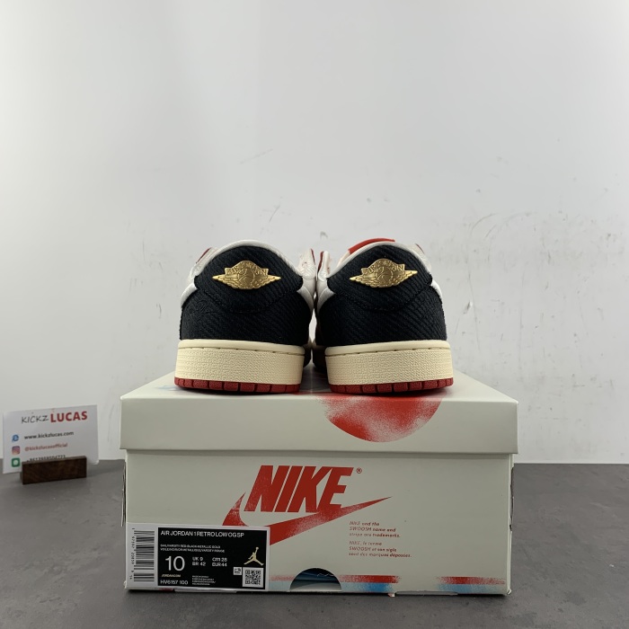 Air Jordan 1 Retro Low OG Trophy Room Rookie Card Home  HV6157-100