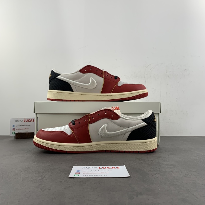 Air Jordan 1 Retro Low OG Trophy Room Rookie Card Home  HV6157-100