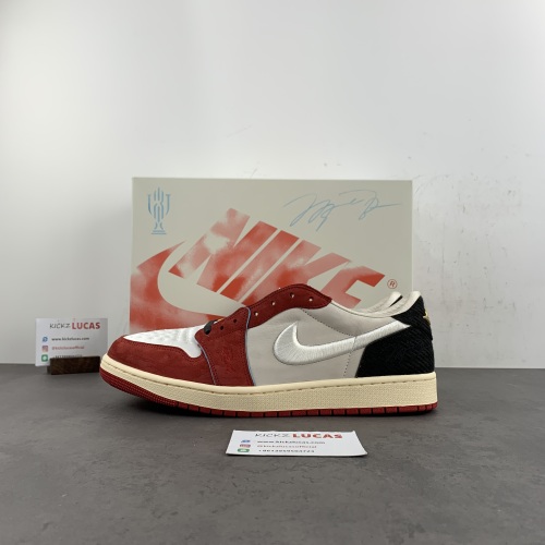 Air Jordan 1 Retro Low OG Trophy Room Rookie Card Home  HV6157-100