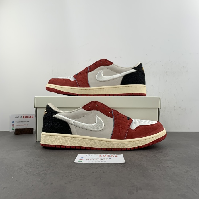 Air Jordan 1 Retro Low OG Trophy Room Rookie Card Home  HV6157-100