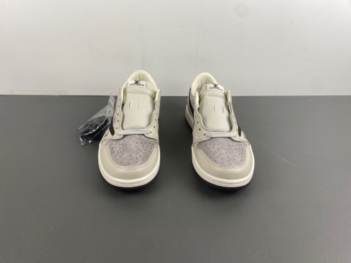 Air Jordan 1 Low Travis Scott L*V White Grey LX1988-100
