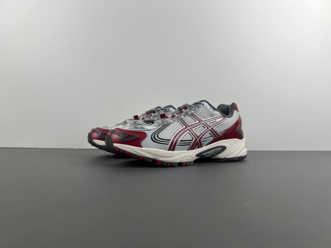ASICS Gel-1130 White Maroon Banner  1203A685-100