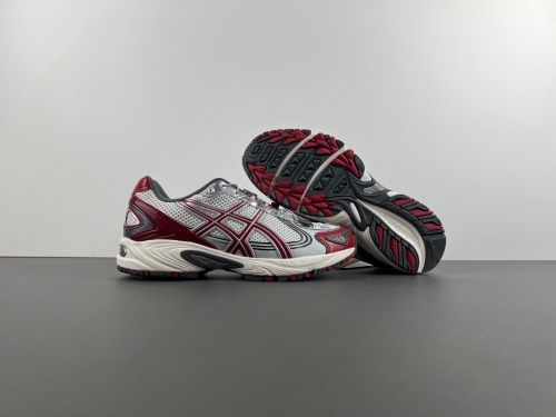 ASICS Gel-1130 White Maroon Banner  1203A685-100