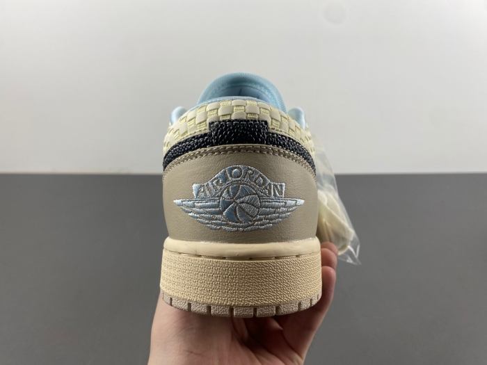 Air Jordan 1 Low SE Sanddrift Glacier Blue  HQ3440-101