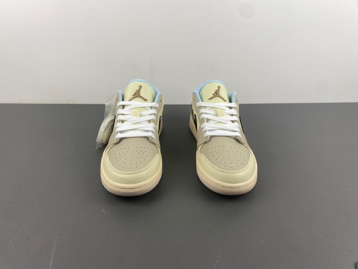 Air Jordan 1 Low SE Sanddrift Glacier Blue  HQ3440-101