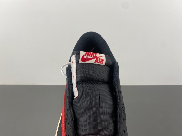 Air Jordan 1 Low Travis Scott Black Red DM7866-061