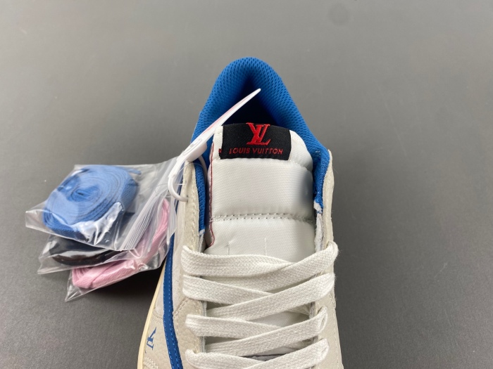 Air Jordan 1 Low Travis Scott L*V Blue Grey LX1988-033