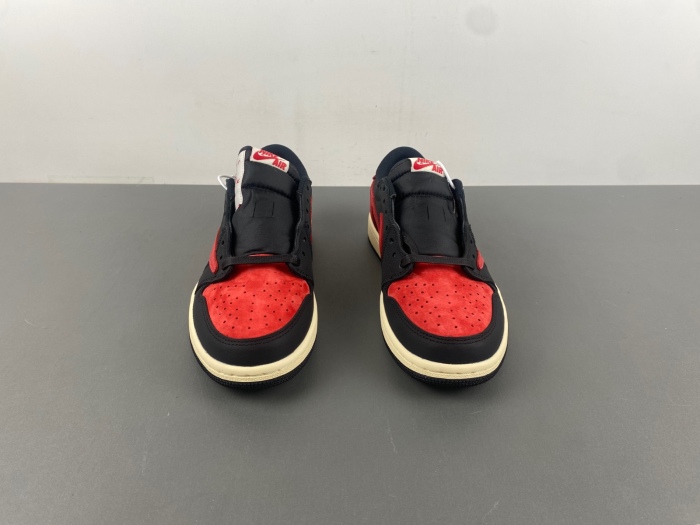 Air Jordan 1 Low Travis Scott Black Red DM7866-061