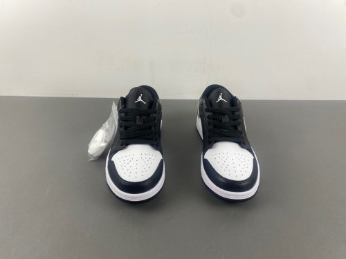 Air Jordan 1 Low Black White 553558-043