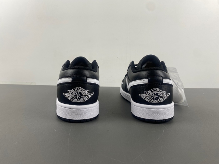 Air Jordan 1 Low Black White 553558-043