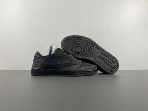 Air Jordan 1 Low Travis Scott Brown Grey CQ4277-111