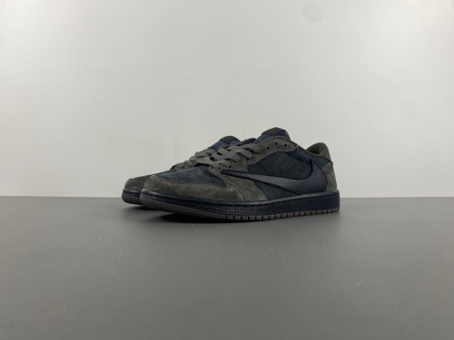 Air Jordan 1 Low Travis Scott Brown Grey CQ4277-111