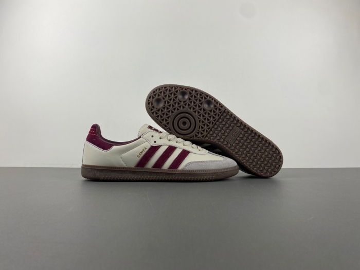 Samba OG Putty Grey Maroon ID1482