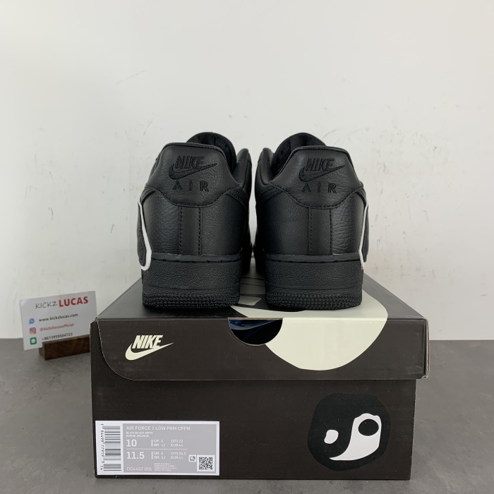 TOP Air Force 1 Low Cactus Plant Flea Market Black  DC4457-001