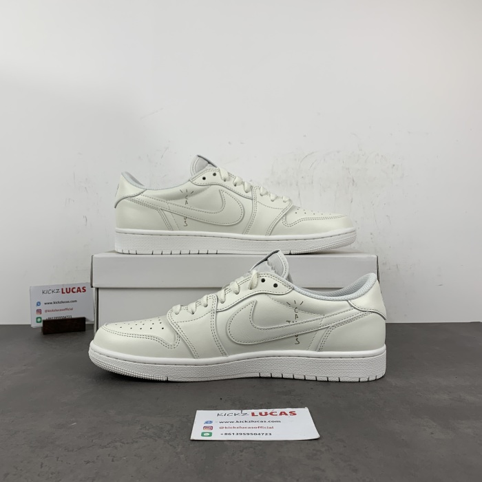 Air Jordan 1 Retro Low OG SP Travis Scott Michael Rubin White Party TD1228-111