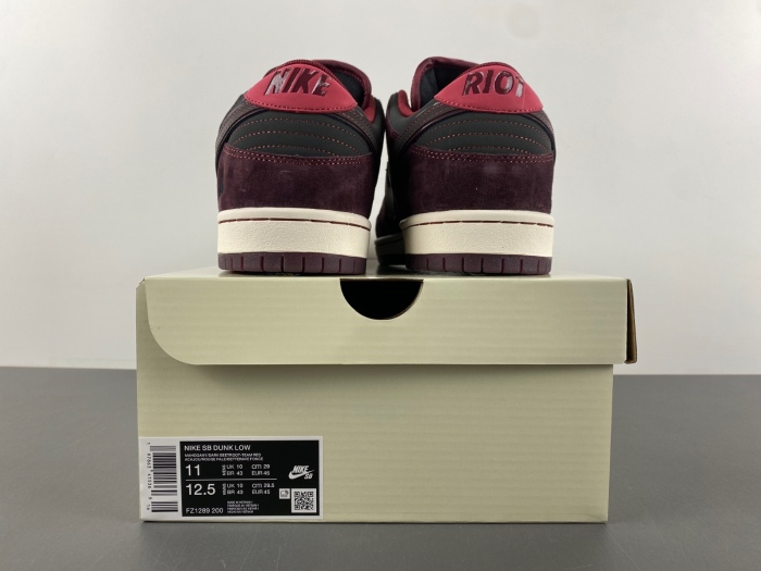 SB Dunk Low Riot Skateshop  FZ1289-200