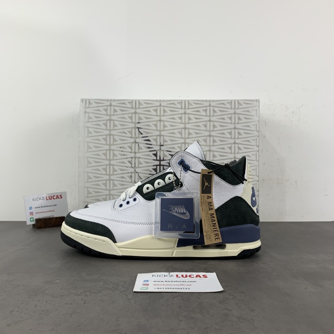 Air Jordan 3 Retro OG SP A Ma Maniére Diffused Blue  HV8571-100
