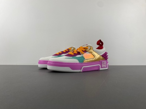 Men and Women C*hristian L*ouboutin Top Sneakers MK20250410-3