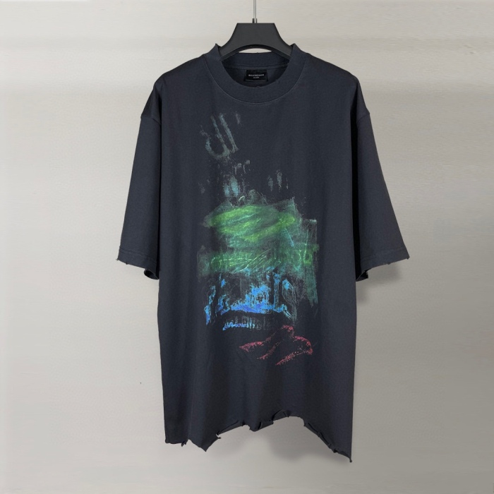 B*alenciaga T-shirt Top Quality KOF 20250420-1
