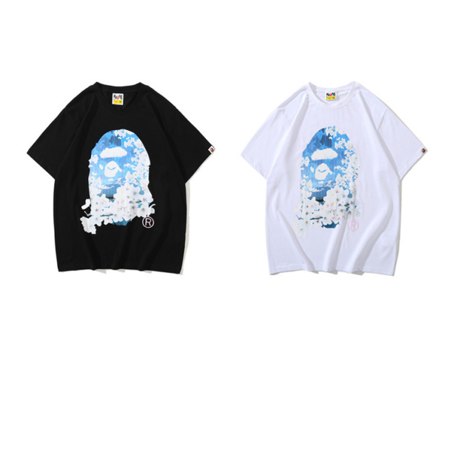 B*ape T-shirt Top Quality Qiqi 20250422-47