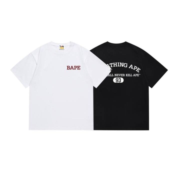 B*ape T-shirt Top Quality Qiqi 20250422-75