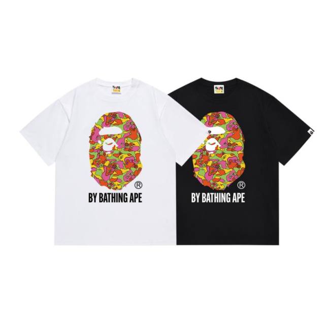 B*ape T-shirt Top Quality Qiqi 20250422-82