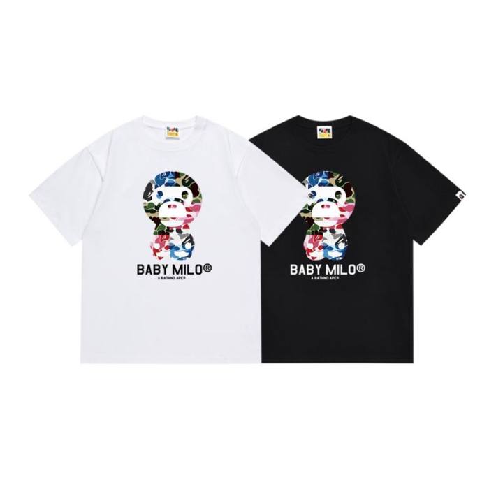 B*ape T-shirt Top Quality Qiqi 20250422-92