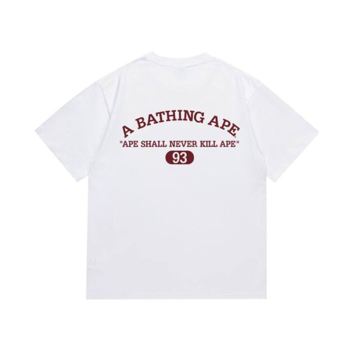 B*ape T-shirt Top Quality Qiqi 20250422-75
