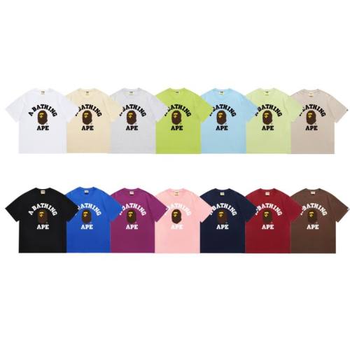 B*ape T-shirt Top Quality Qiqi 20250422-74