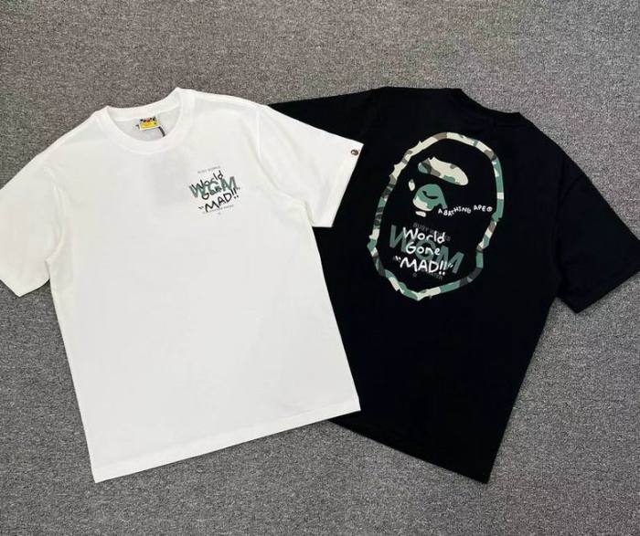B*ape T-shirt Top Quality Qiqi 20250422-39