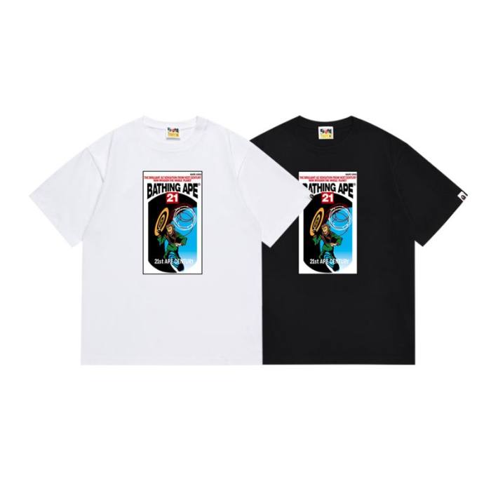 B*ape T-shirt Top Quality Qiqi 20250422-95