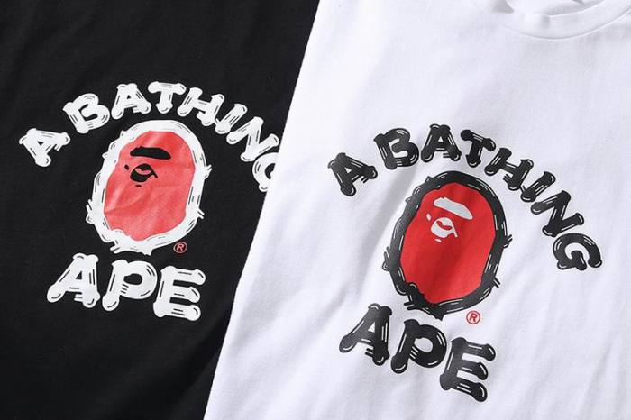 B*ape T-shirt Top Quality Qiqi 20250422-36