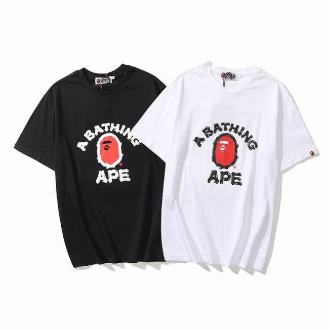 B*ape T-shirt Top Quality Qiqi 20250422-36