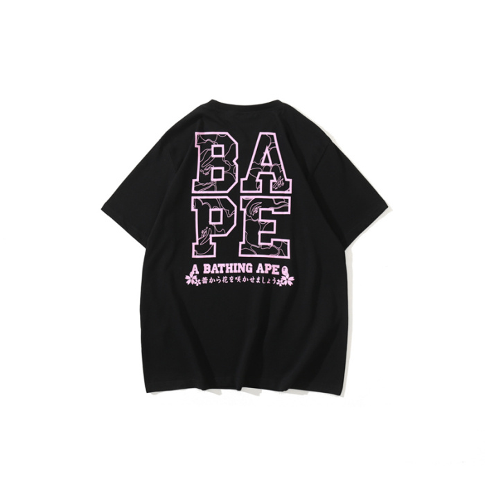 B*ape T-shirt Top Quality Qiqi 20250422-47