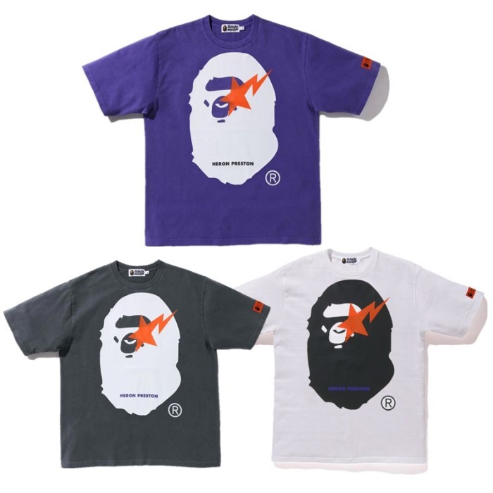 B*ape T-shirt Top Quality Qiqi 20250422-46