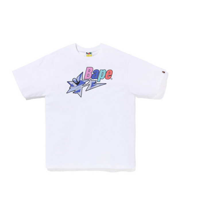 B*ape T-shirt Top Quality Qiqi 20250422-53