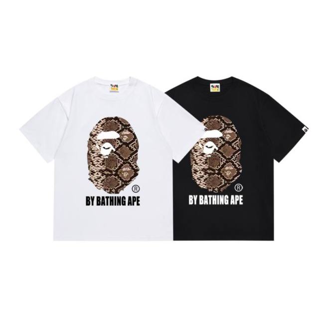 B*ape T-shirt Top Quality Qiqi 20250423-65