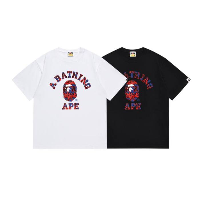 B*ape T-shirt Top Quality Qiqi 20250423-17