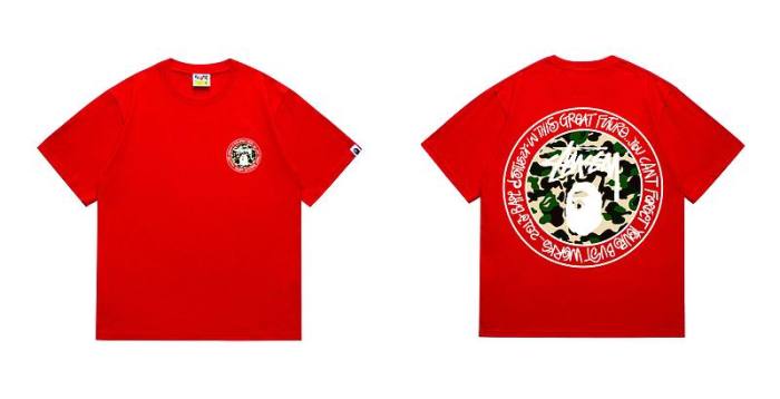 B*ape T-shirt Top Quality Qiqi 20250423-99