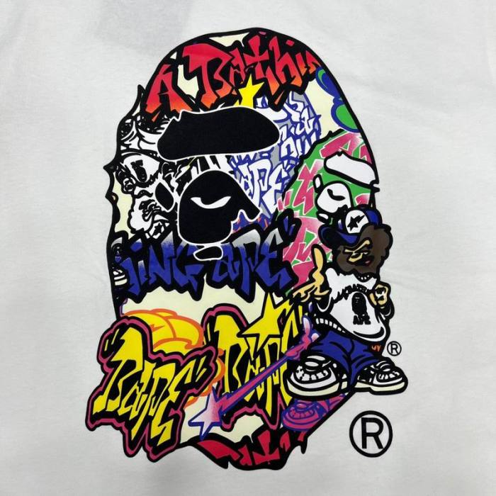 B*ape T-shirt Top Quality Qiqi 20250424-5