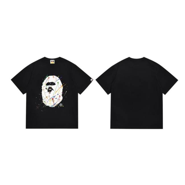 B*ape T-shirt Top Quality Qiqi 20250424-50